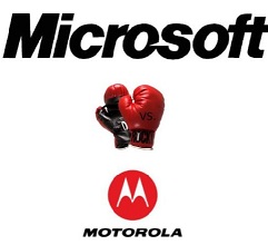 Патентная война Motorola и Microsoft