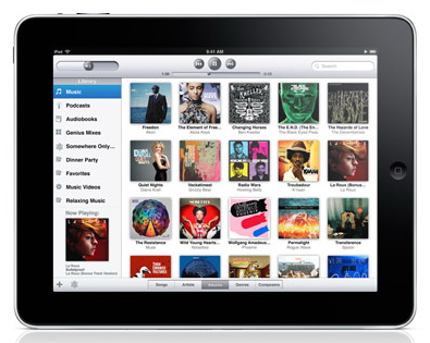 Внешний вид планшета ipad защищен патентом на промышленный образец 
